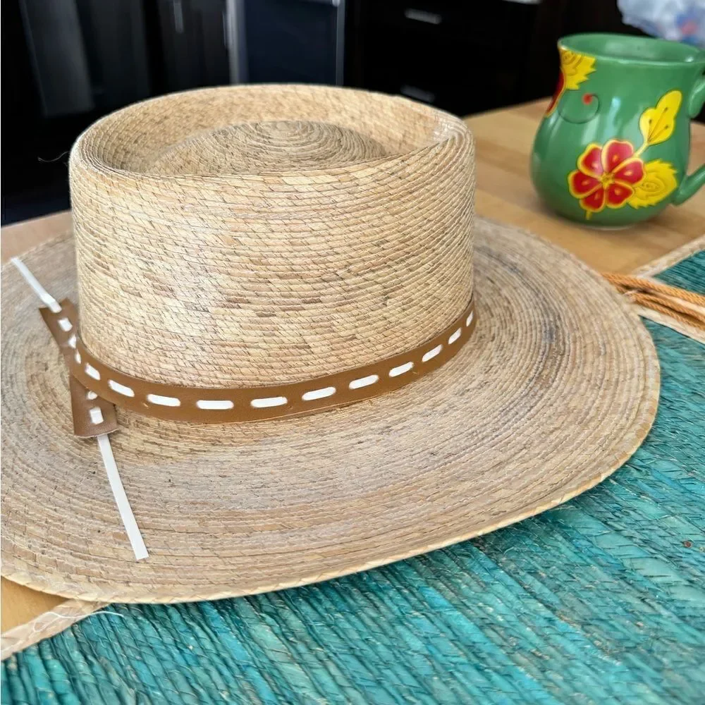 Legitimo Sahuayo Straw Hat Unisex Genuine Mexico sz M